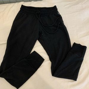 Black joggers